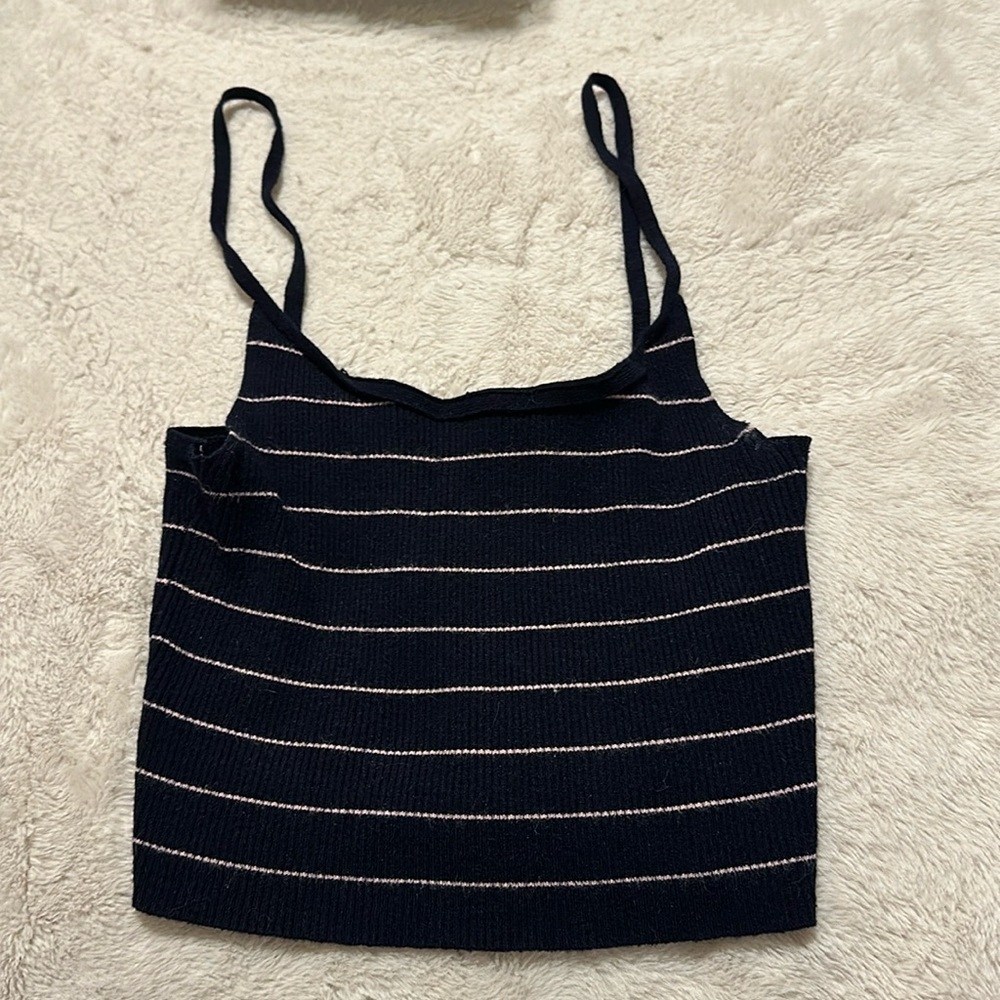 Navy tank top